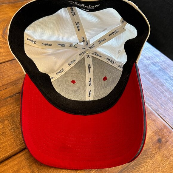 Titleist | Flex Fitted Golf Hat Ball Cap Small Medium Embroidered Spell Out Logo - Picture 7 of 9